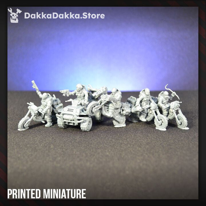 Unpainted Harvesters Angels MC Build Kit