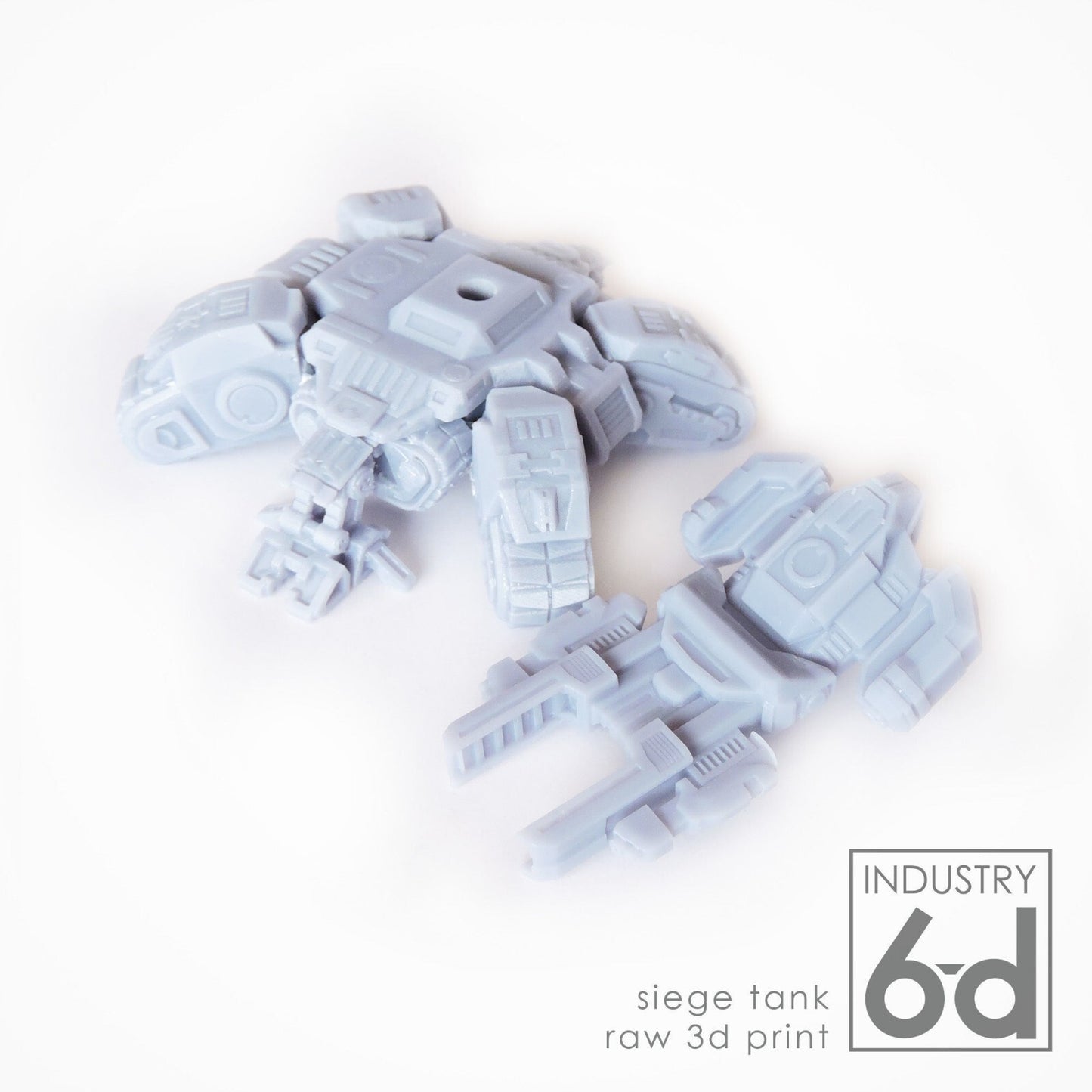 Unpainted Siege Tank