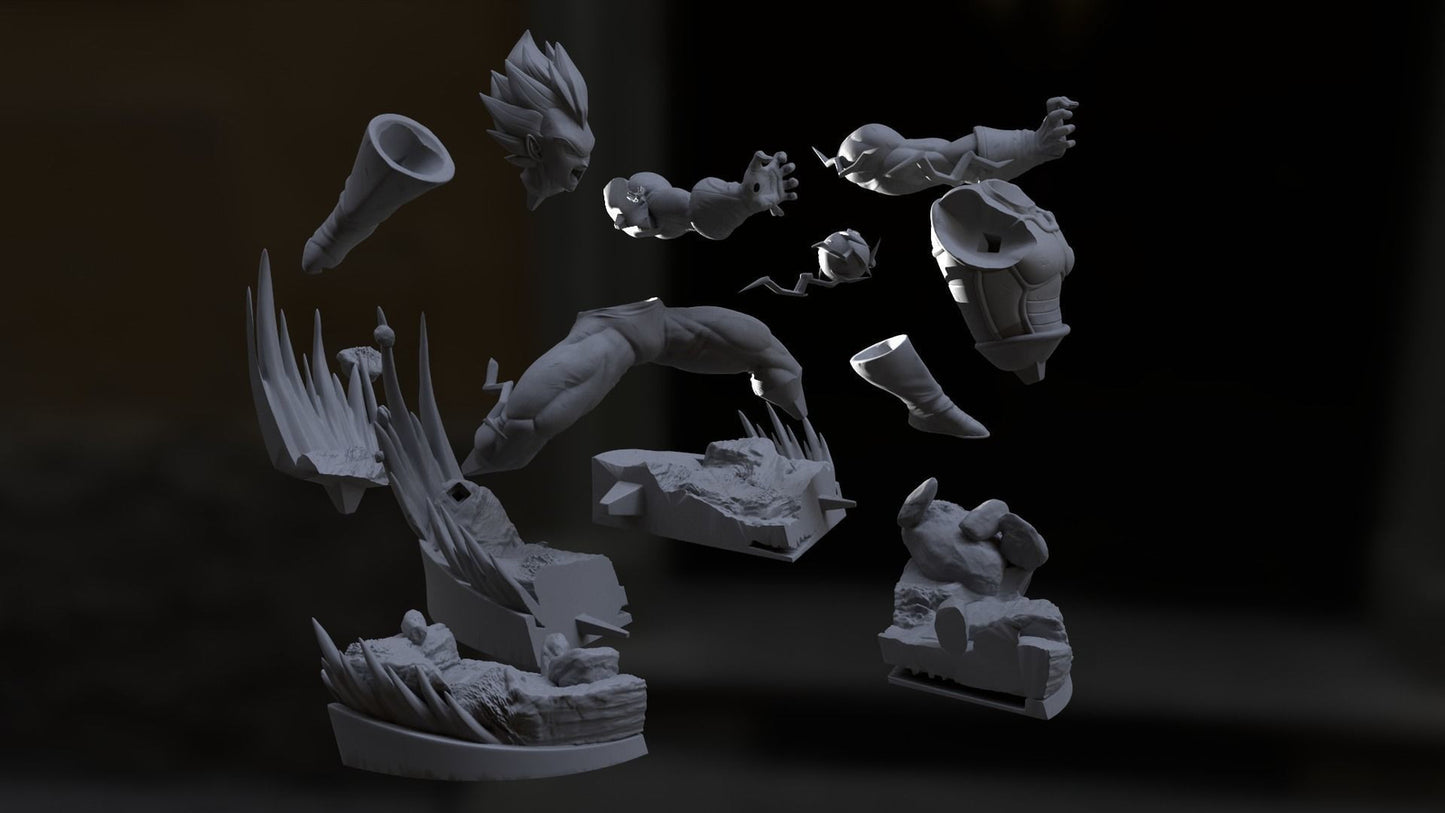 Unpainted Vegeta