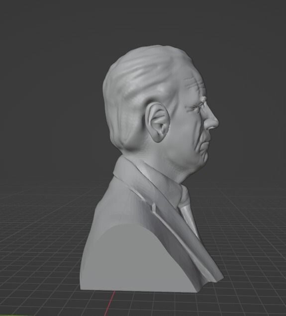 Unpainted Joe Biden Bust