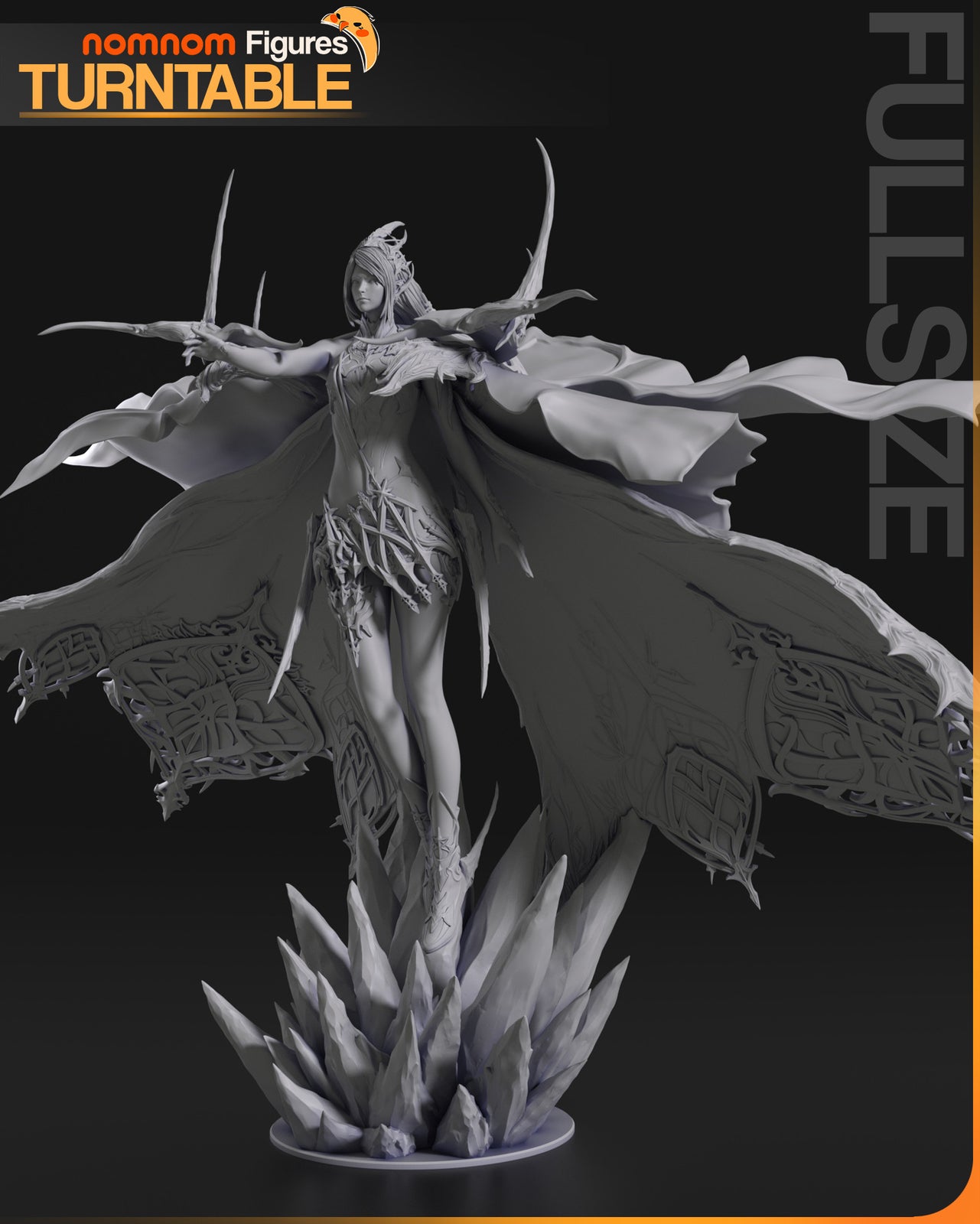 Unpainted Nom Nom Shiva FFXVI