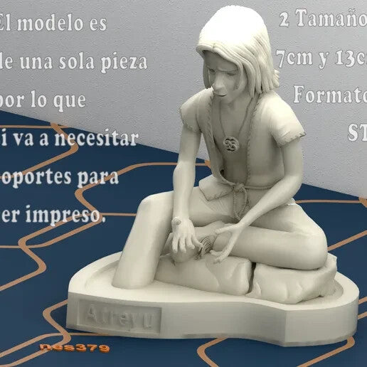 Unpainted Atreyu NES 13CM (5 inches)