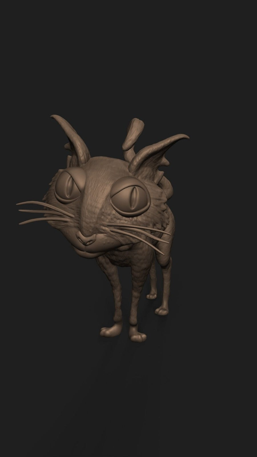 Unpainted Coraline Cat