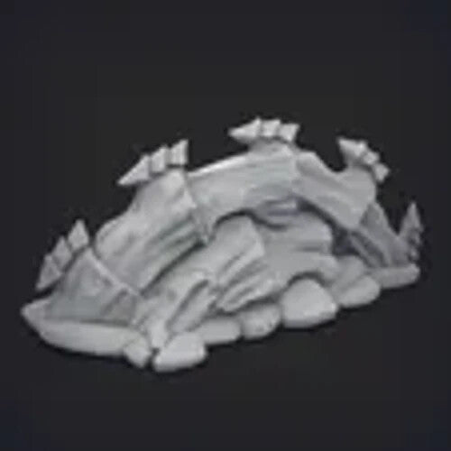 Unpainted Space Bug Table Top Terrain