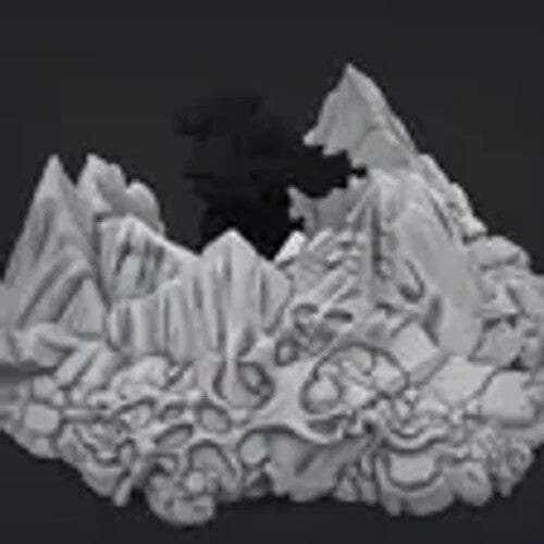 Unpainted Space Bug Table Top Terrain