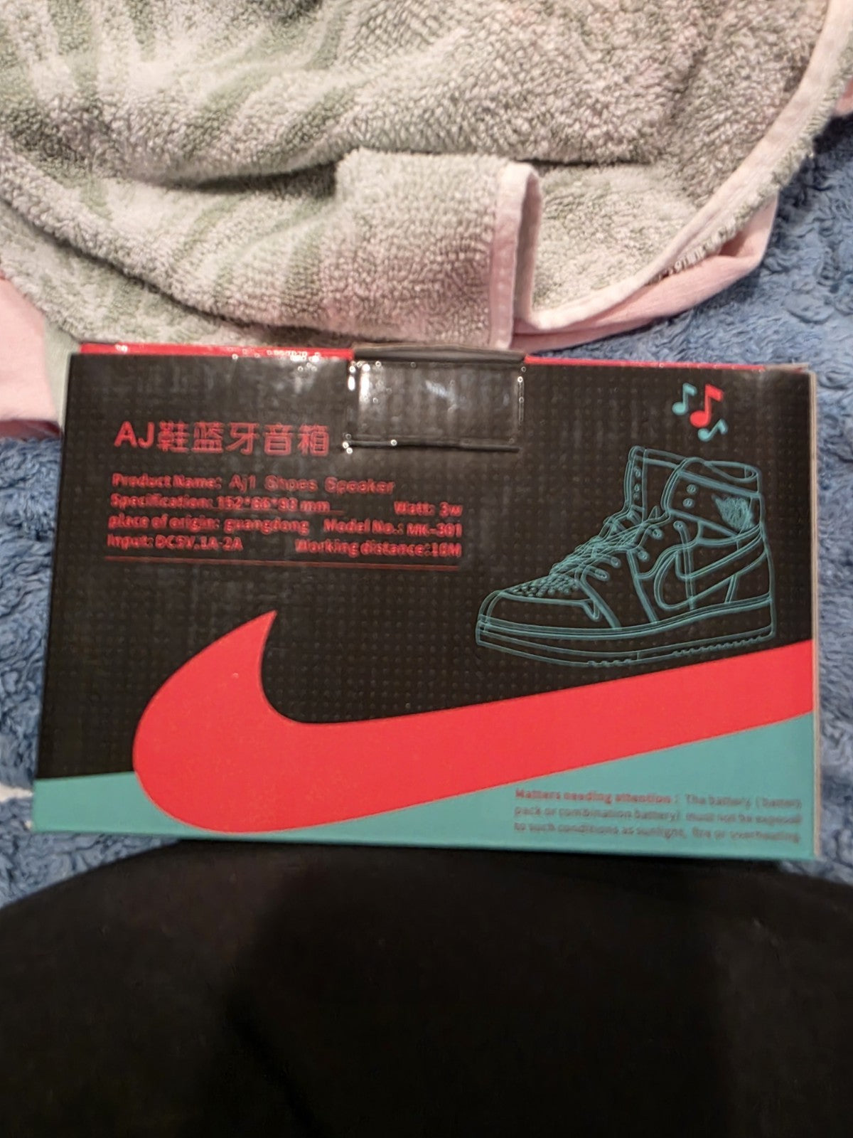 Aj1 Mini Bluetooth Speaker Blue