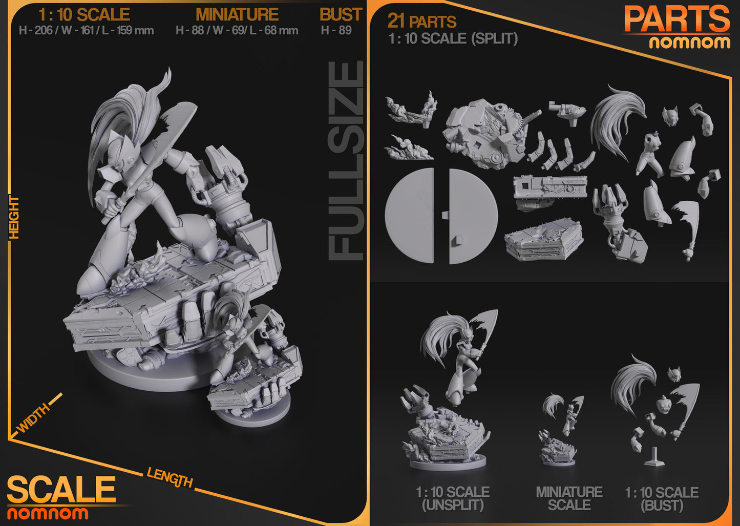 Unpainted Zero Nom Nom