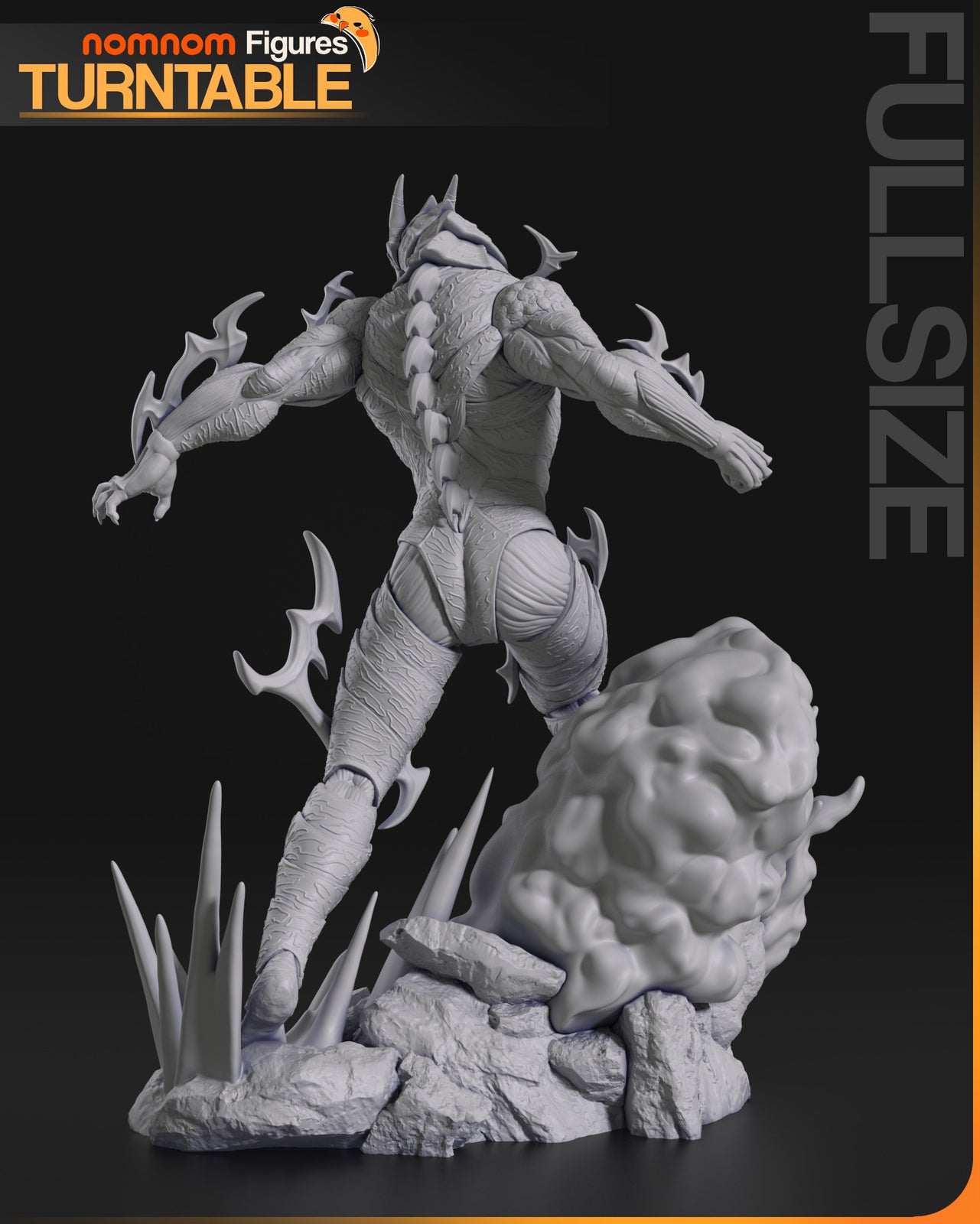 Unpainted Nom Nom Kaiju