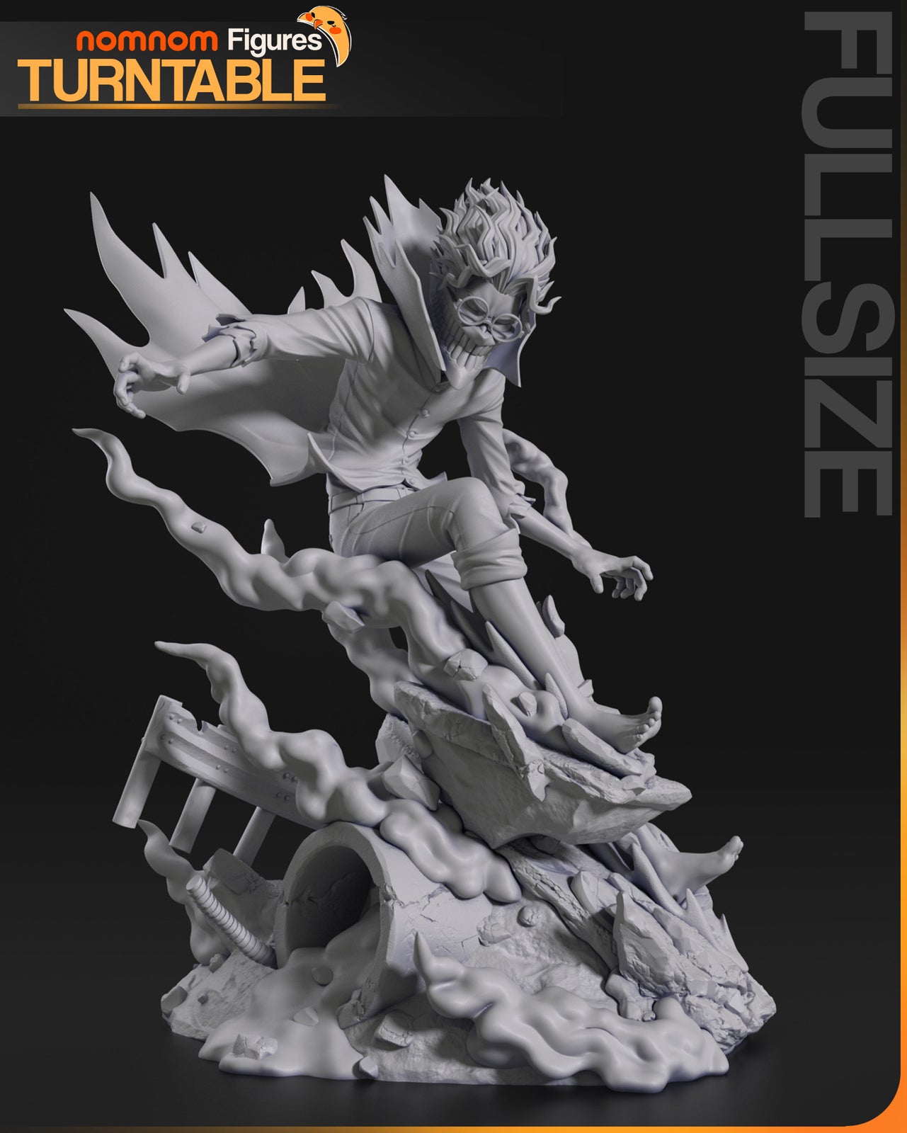 Unpainted Nom Nom Turbo Okarun Dandadan