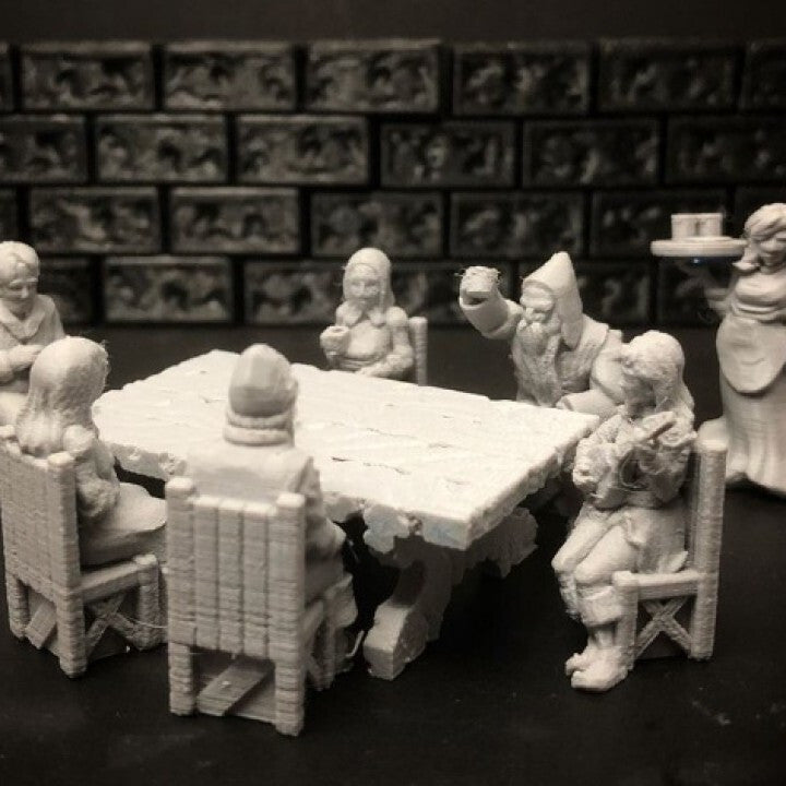 Unpainted Townsfolke: Starter Set