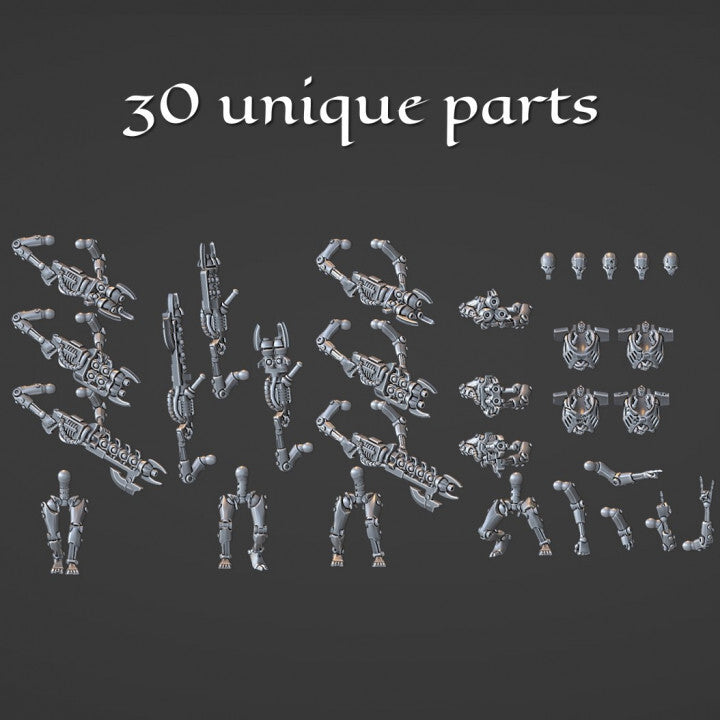 Unpainted Tombstone Terminator Warriors