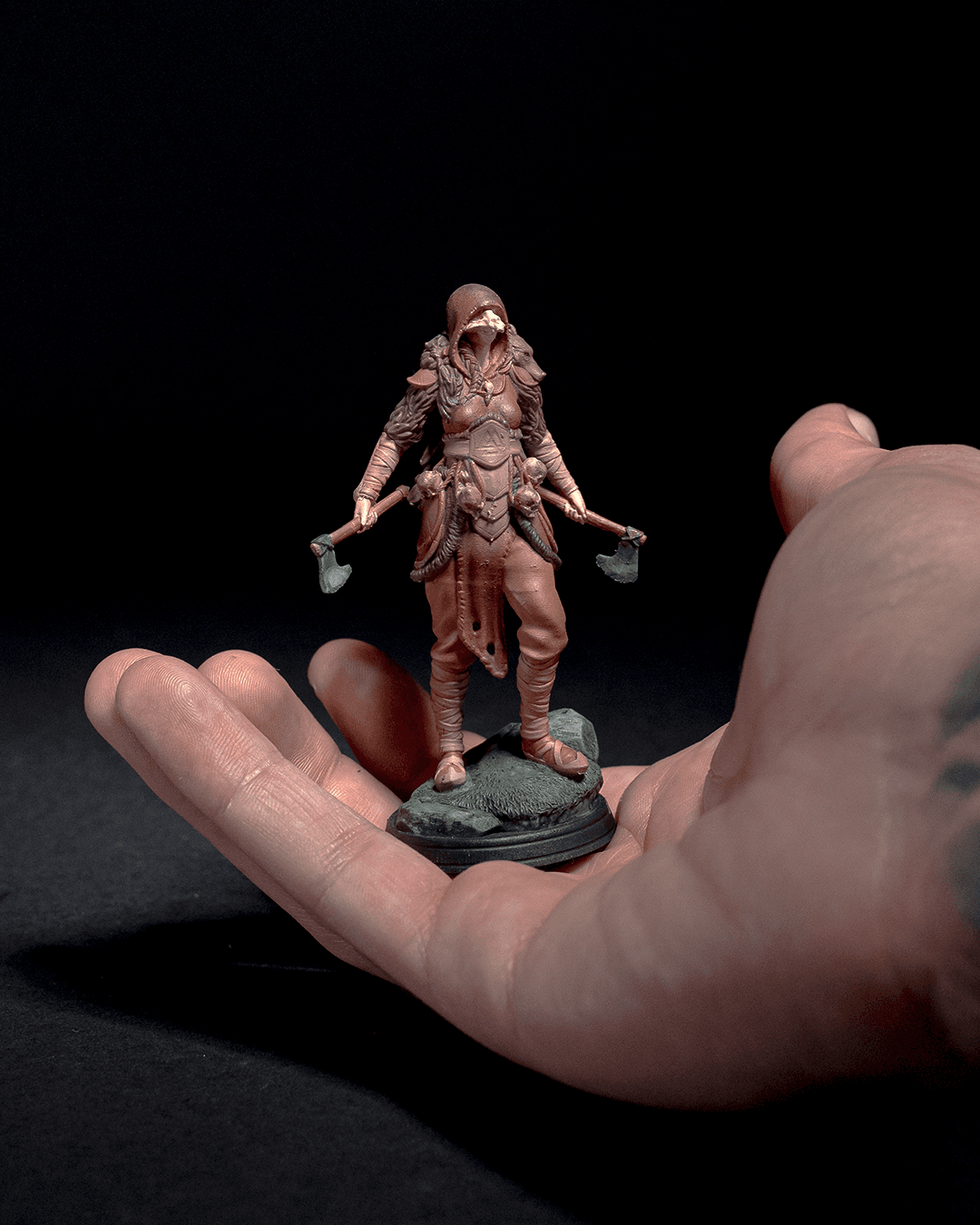 Unpainted Revna, the Tribal Viking