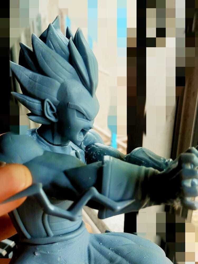 Unpainted Vegeta