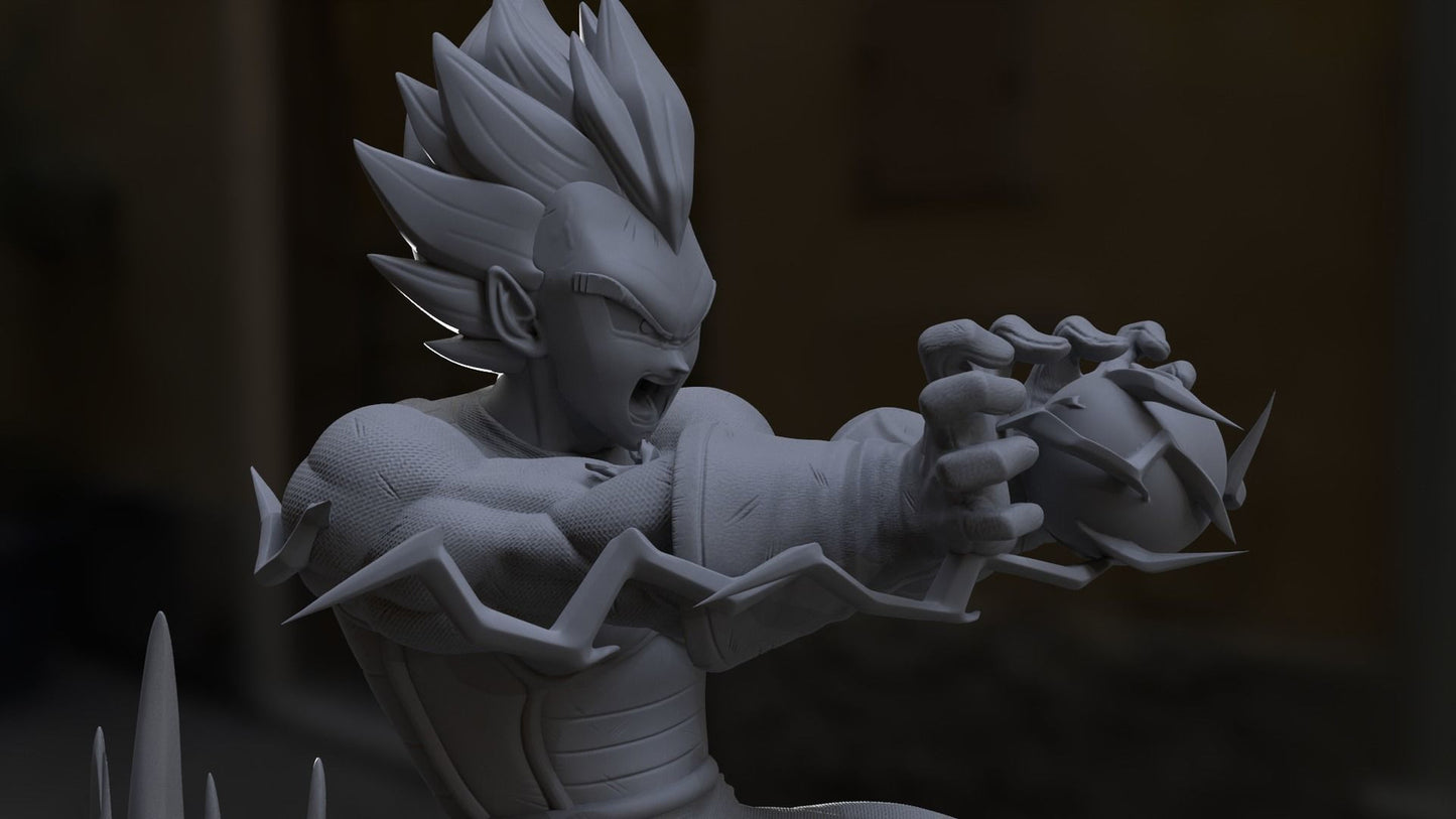 Unpainted Vegeta