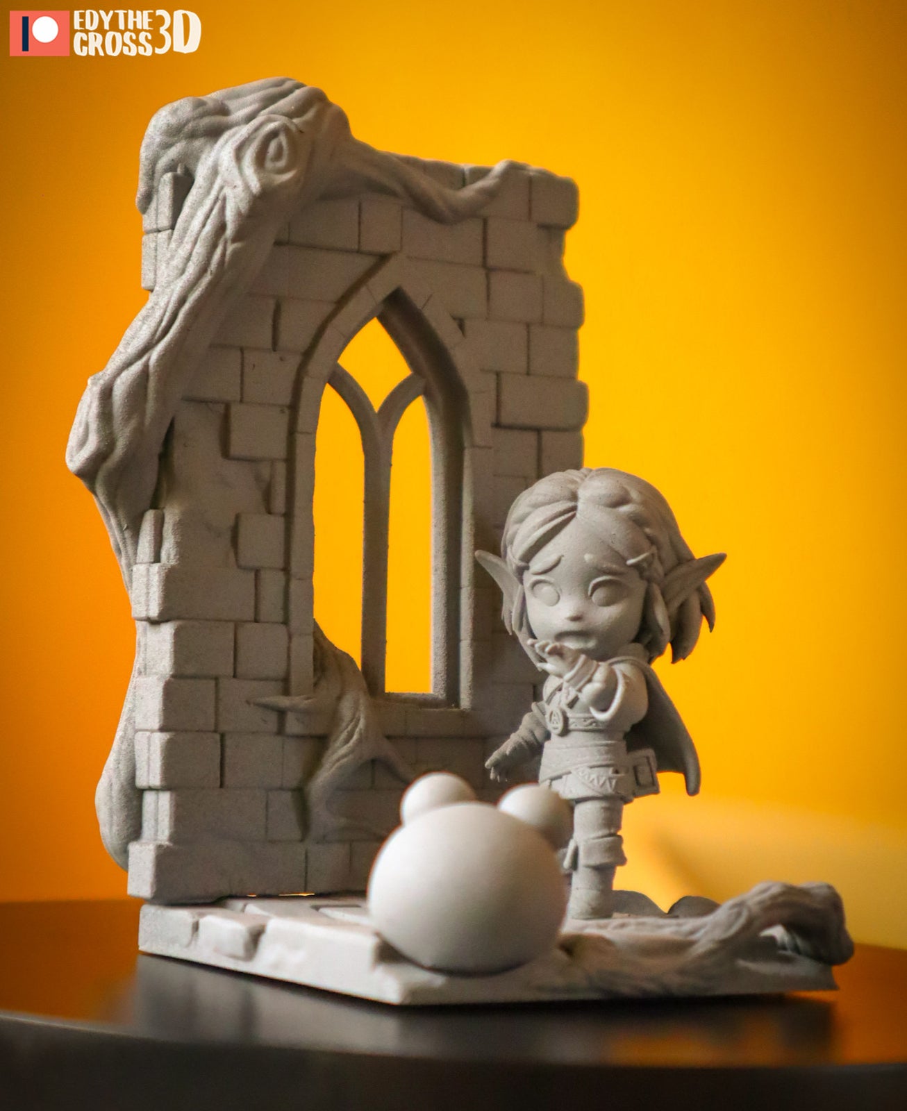 Unpainted Nom Nom Zelda
