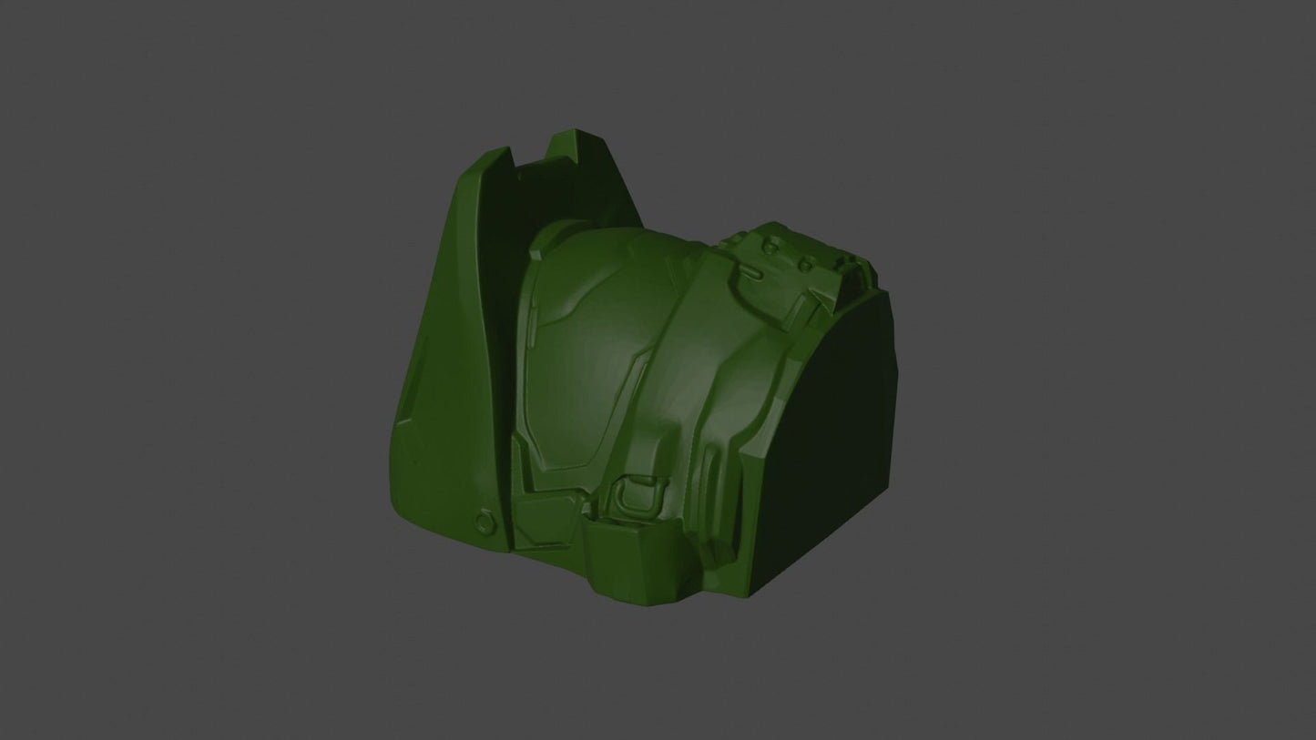 Unpainted Halo Masterchief Keycap