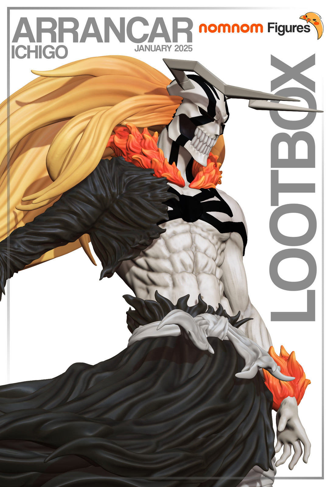 Unpainted Arrancar Ichigo Bleach Nom Nom