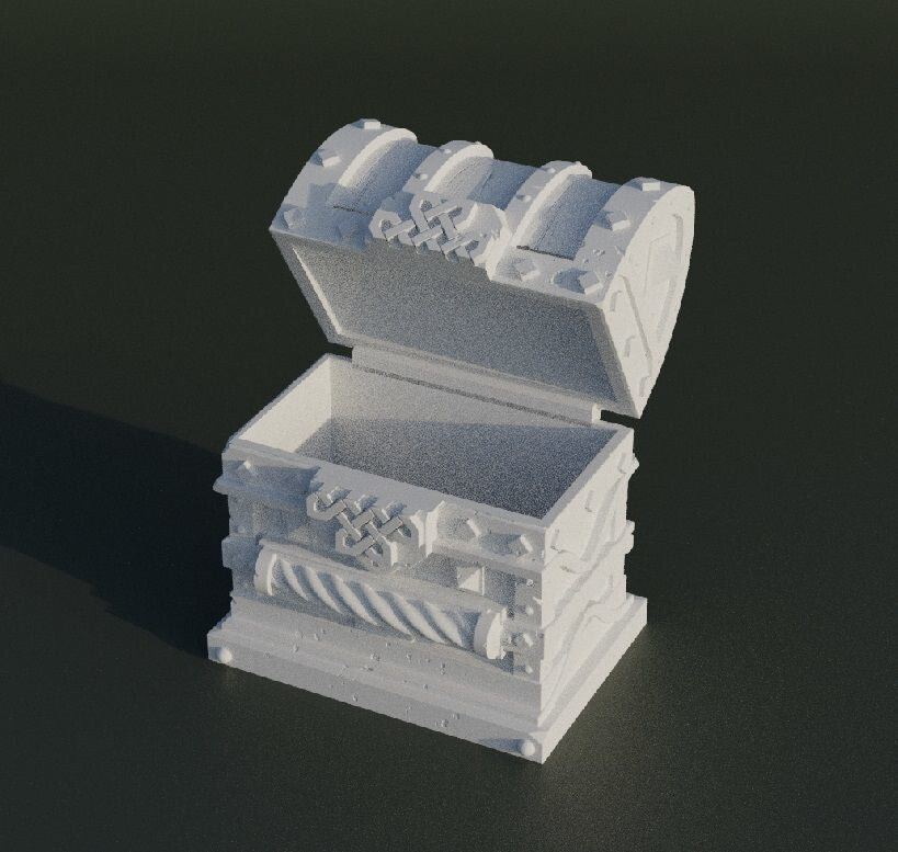 Unpainted DnD Dice Box