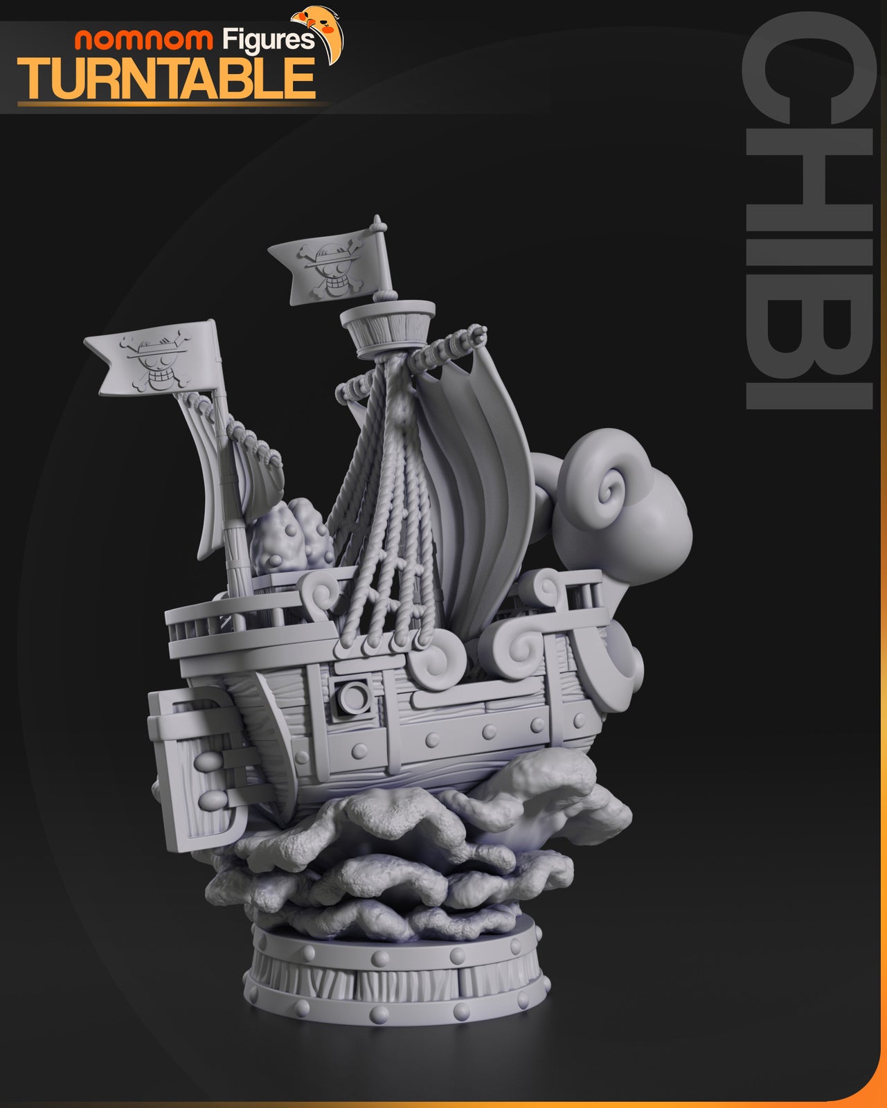 Unpainted-NomNom-Boat