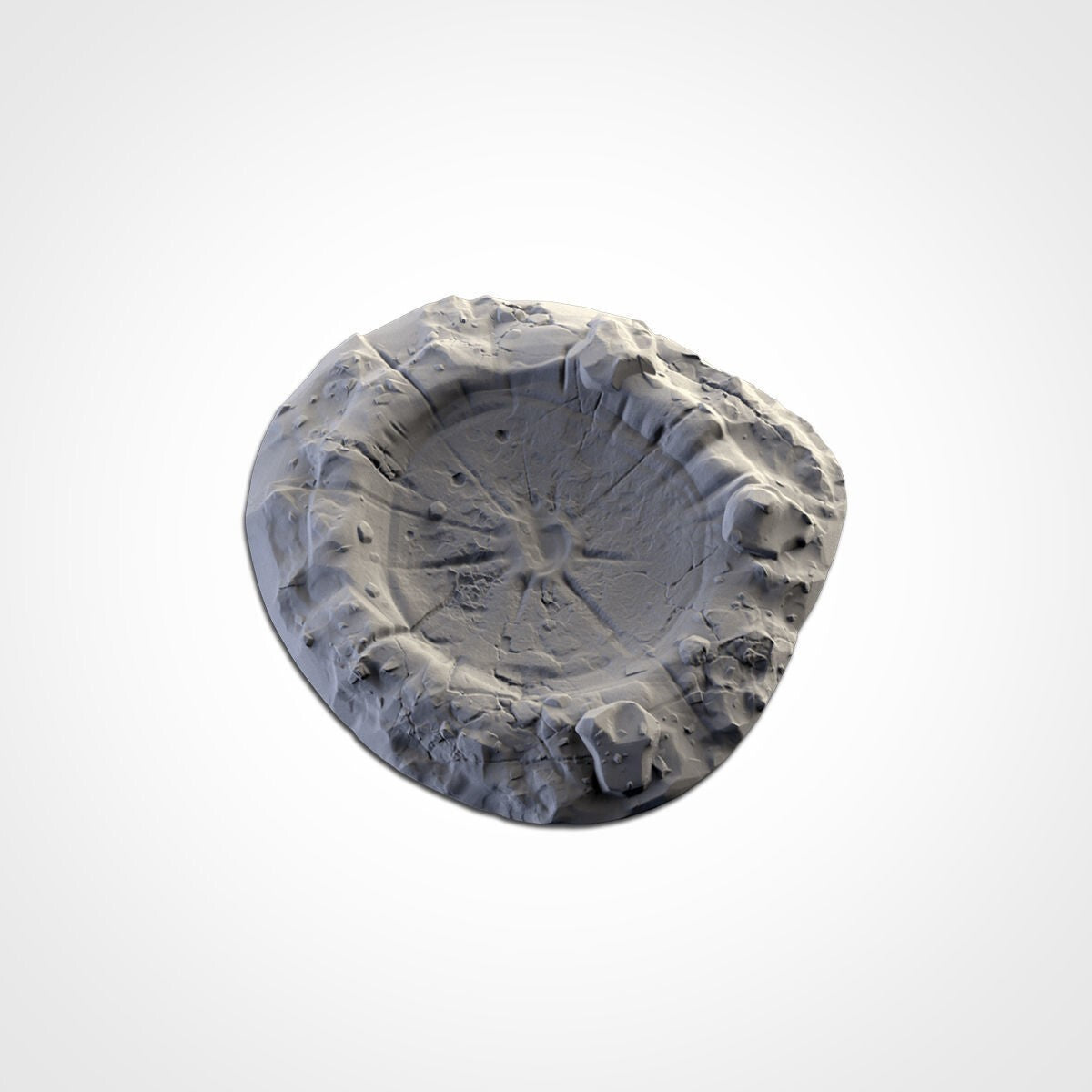 Unpainted CRATERS starfish