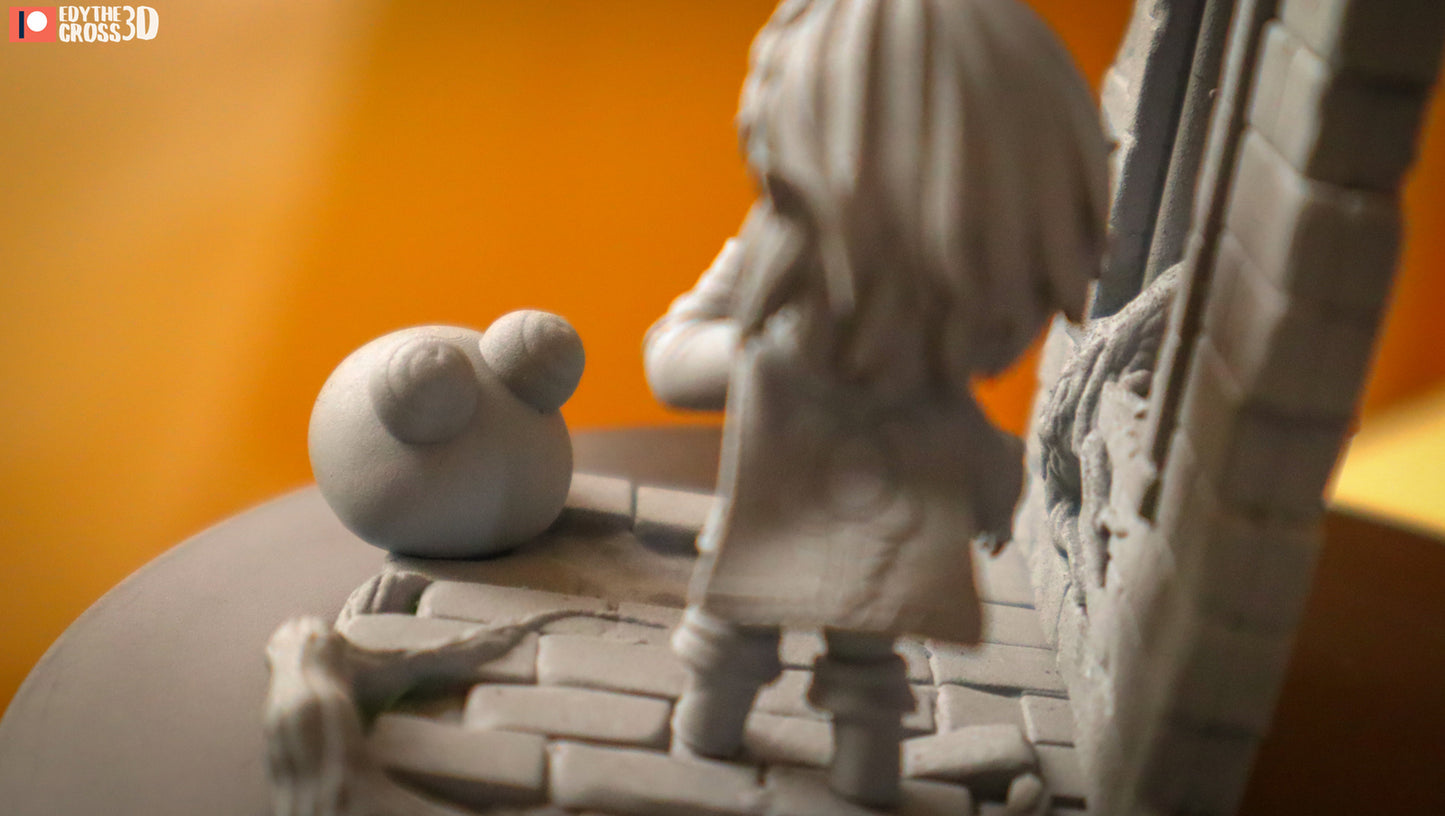 Unpainted Nom Nom Zelda