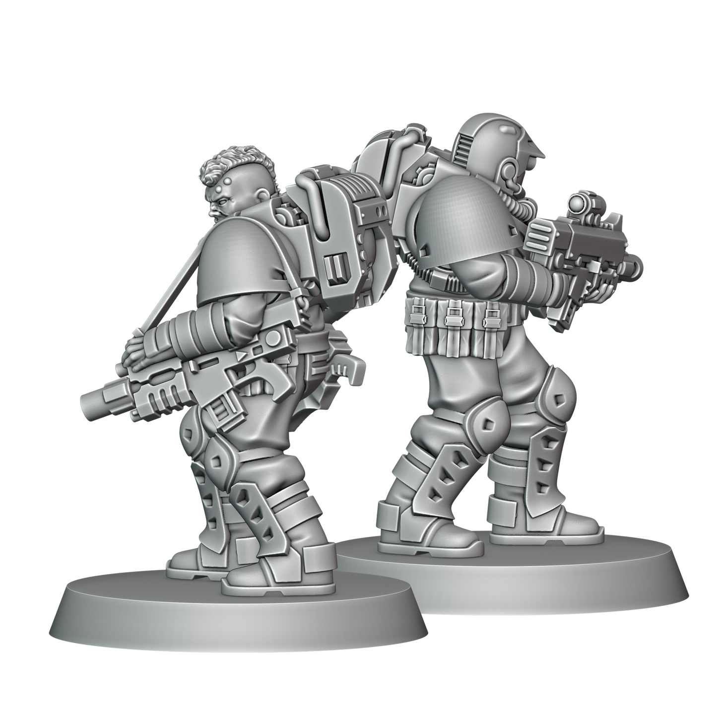 Unpainted Thunder Recon Rangers