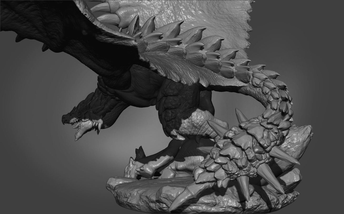 Unpainted Rathalos King of the sky