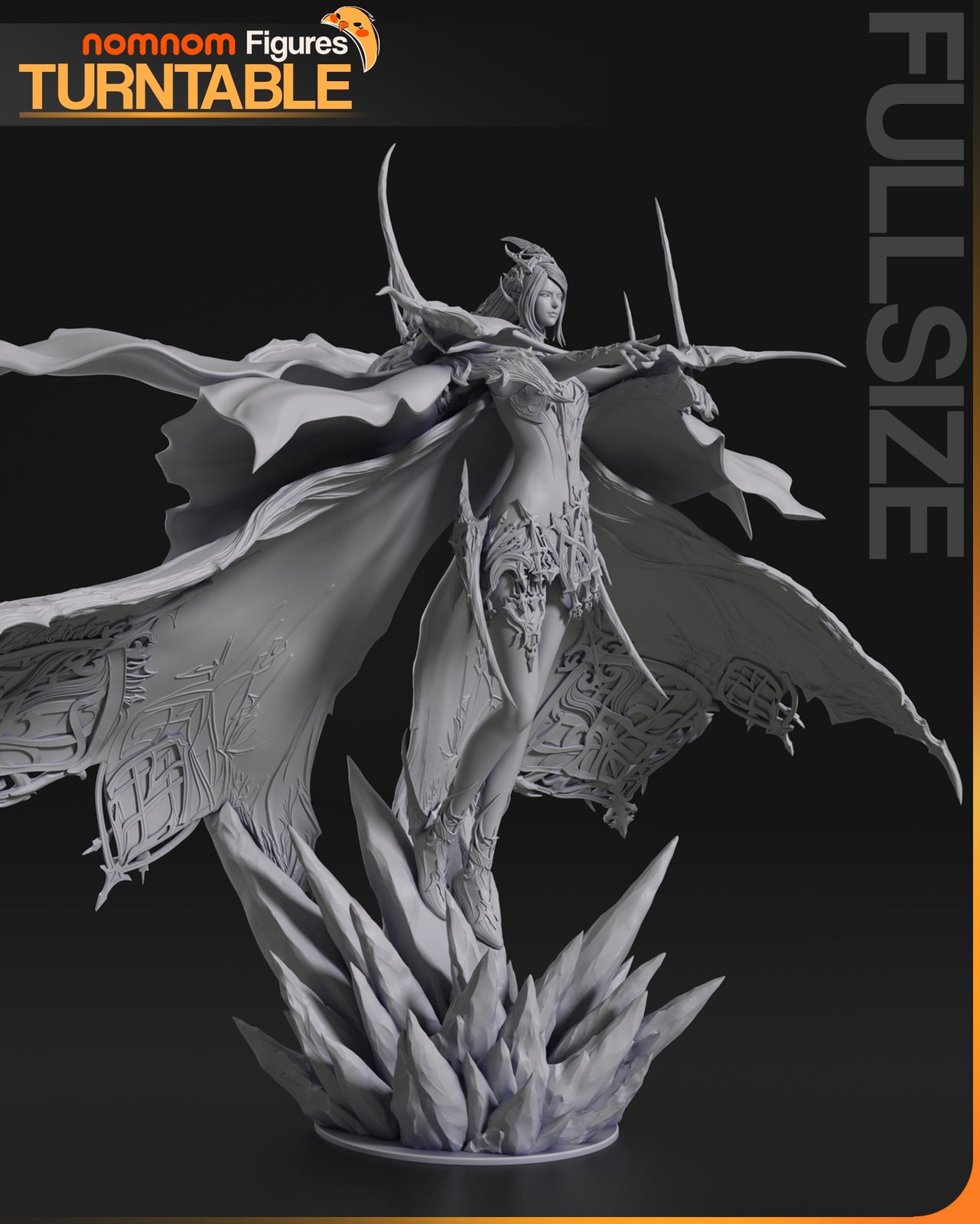 Unpainted Nom Nom Shiva FFXVI