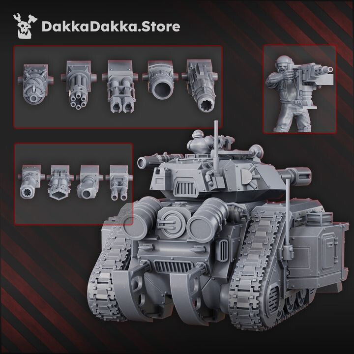 Unpainted Infantry Battle Tank LR-7
