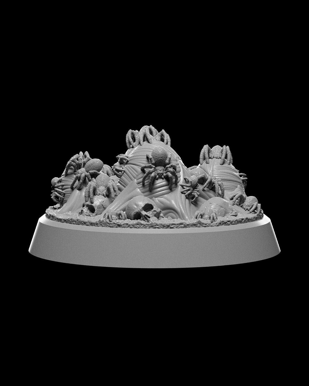 Unpainted Spider Swarm