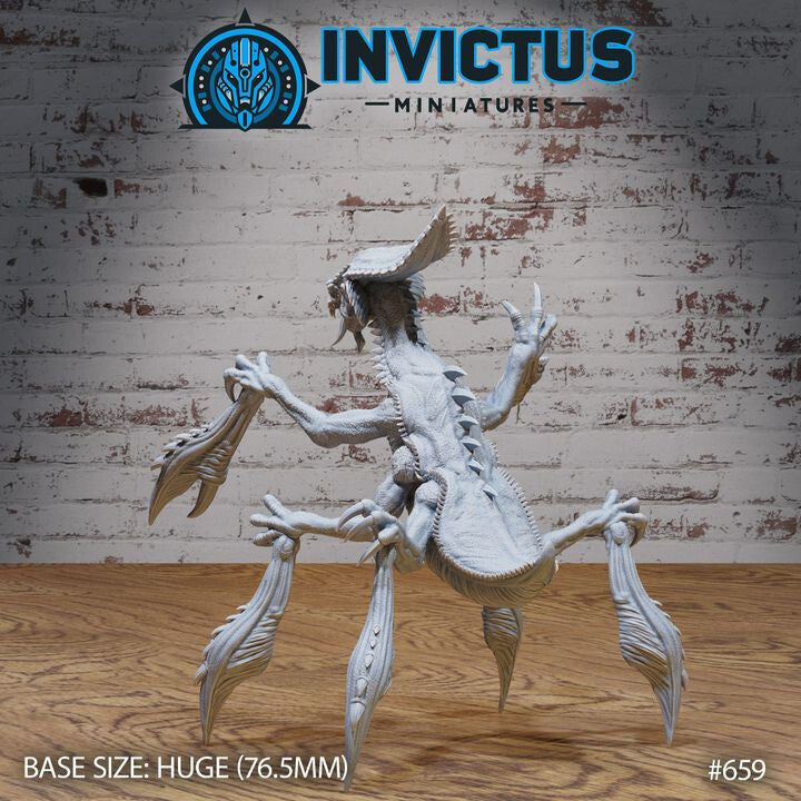 Unpainted Customizable Acklay Set - Amphibious Alien Claw Hugger