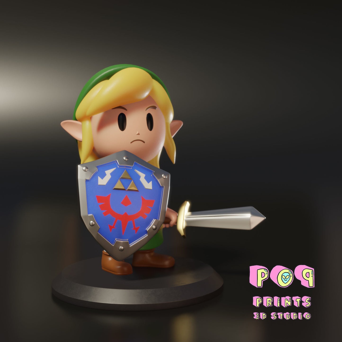 Unpainted Link s Awakening Cartoon LINK