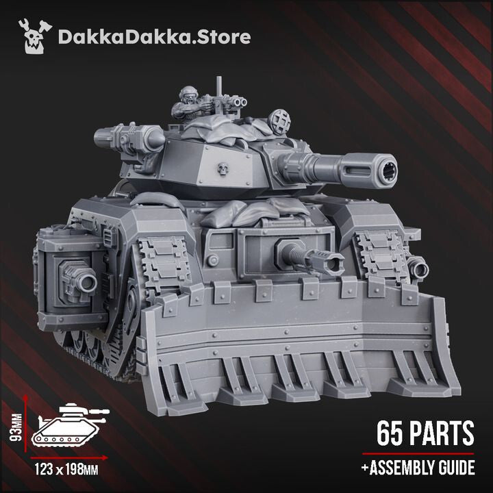 Unpainted Infantry Battle Tank LR-7