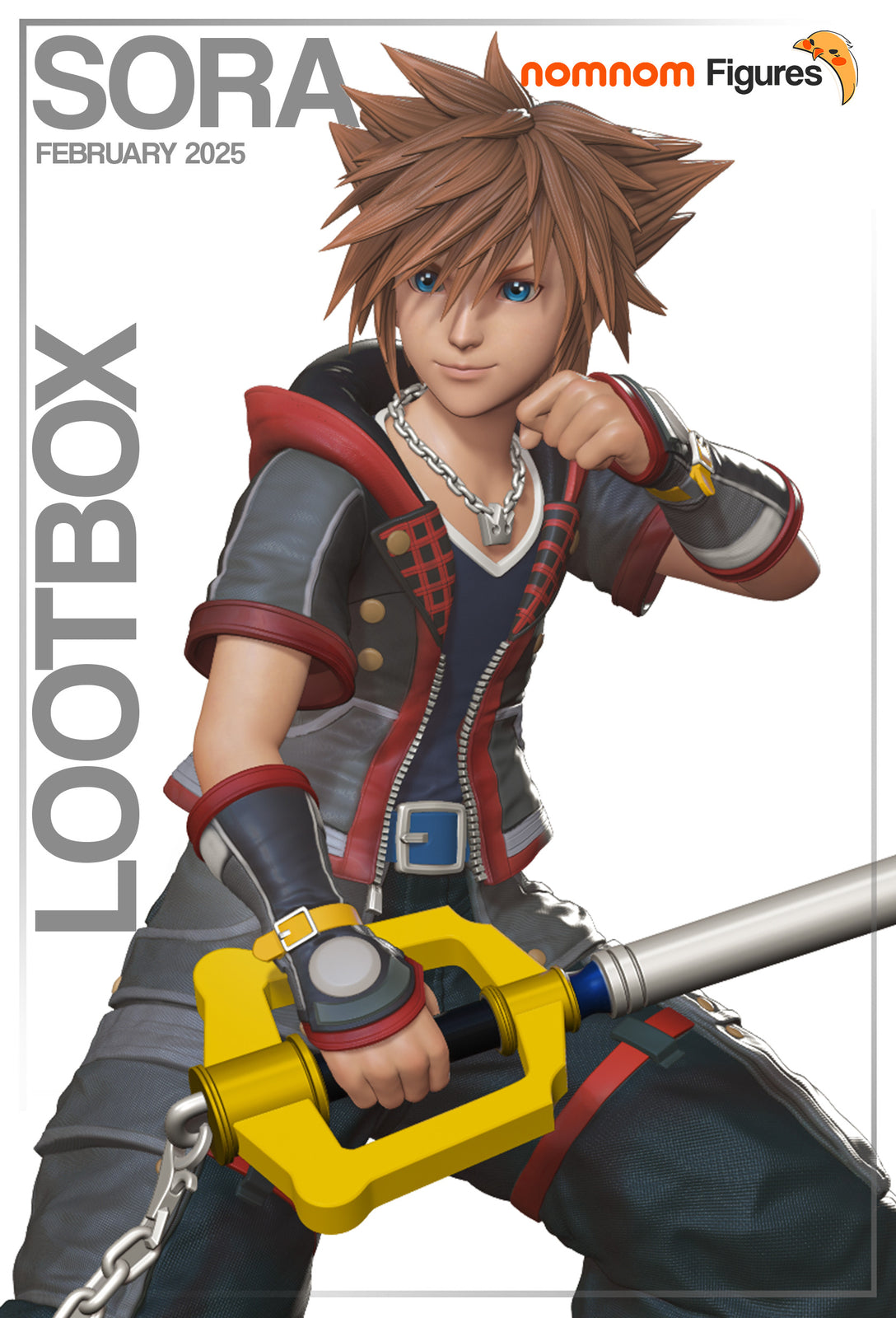 Unpainted Sora KOH3 Nom Nom