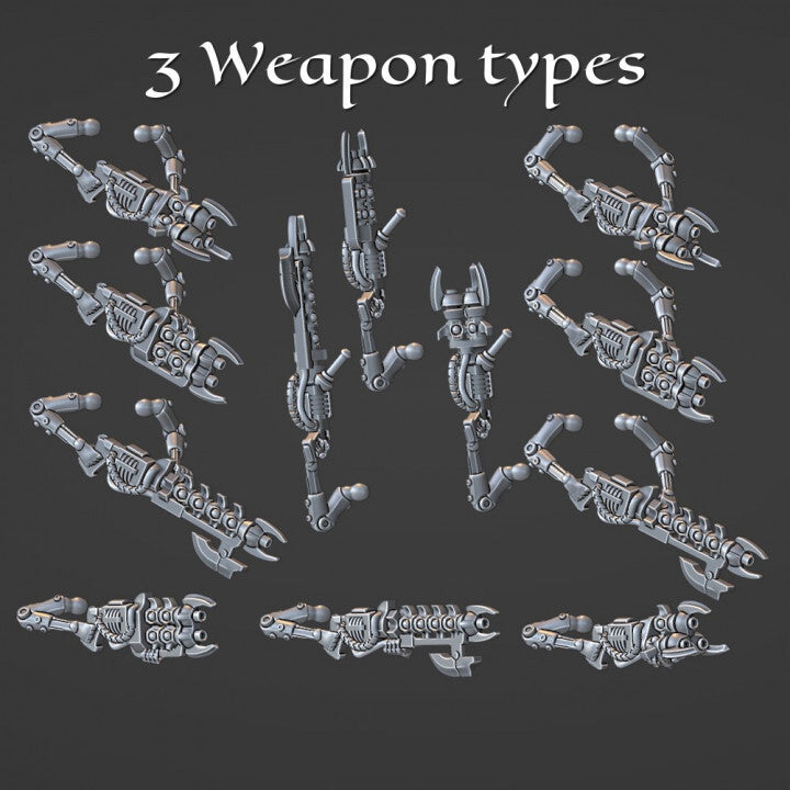 Unpainted Tombstone Terminator Warriors