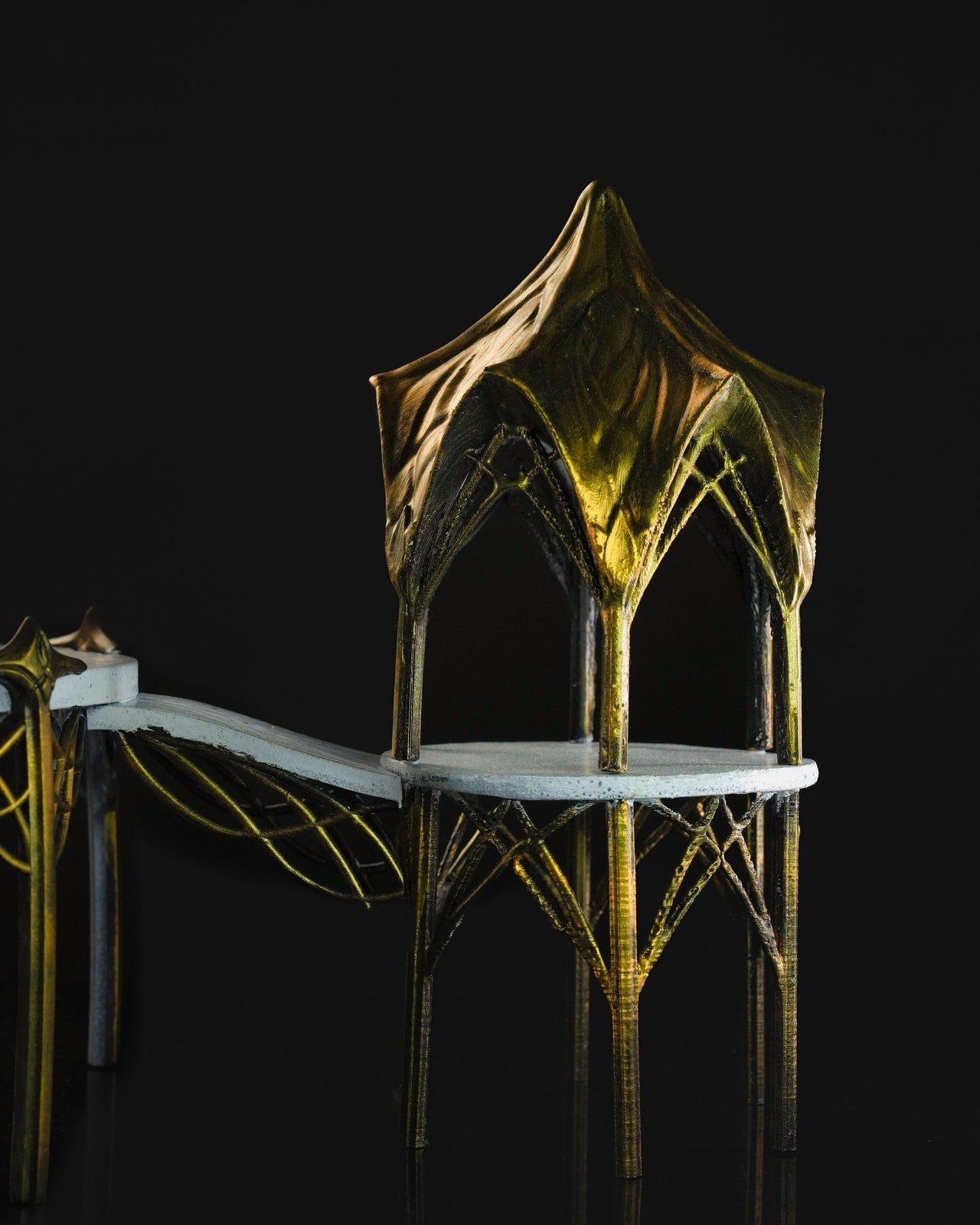 Unpainted Props - Elven Pavilion - Dragons of Avendell
