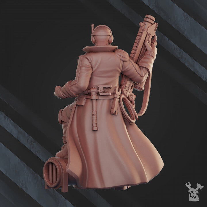 Unpainted Dead Welding Hive Gang Unit