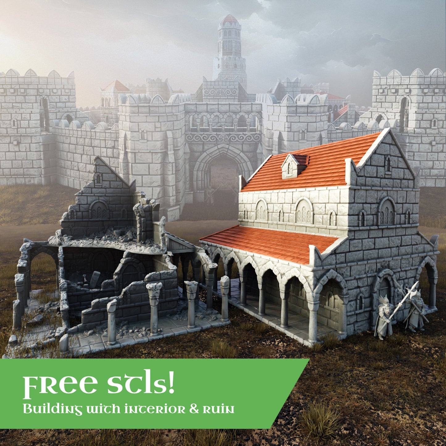 Unpainted Ivory City Full