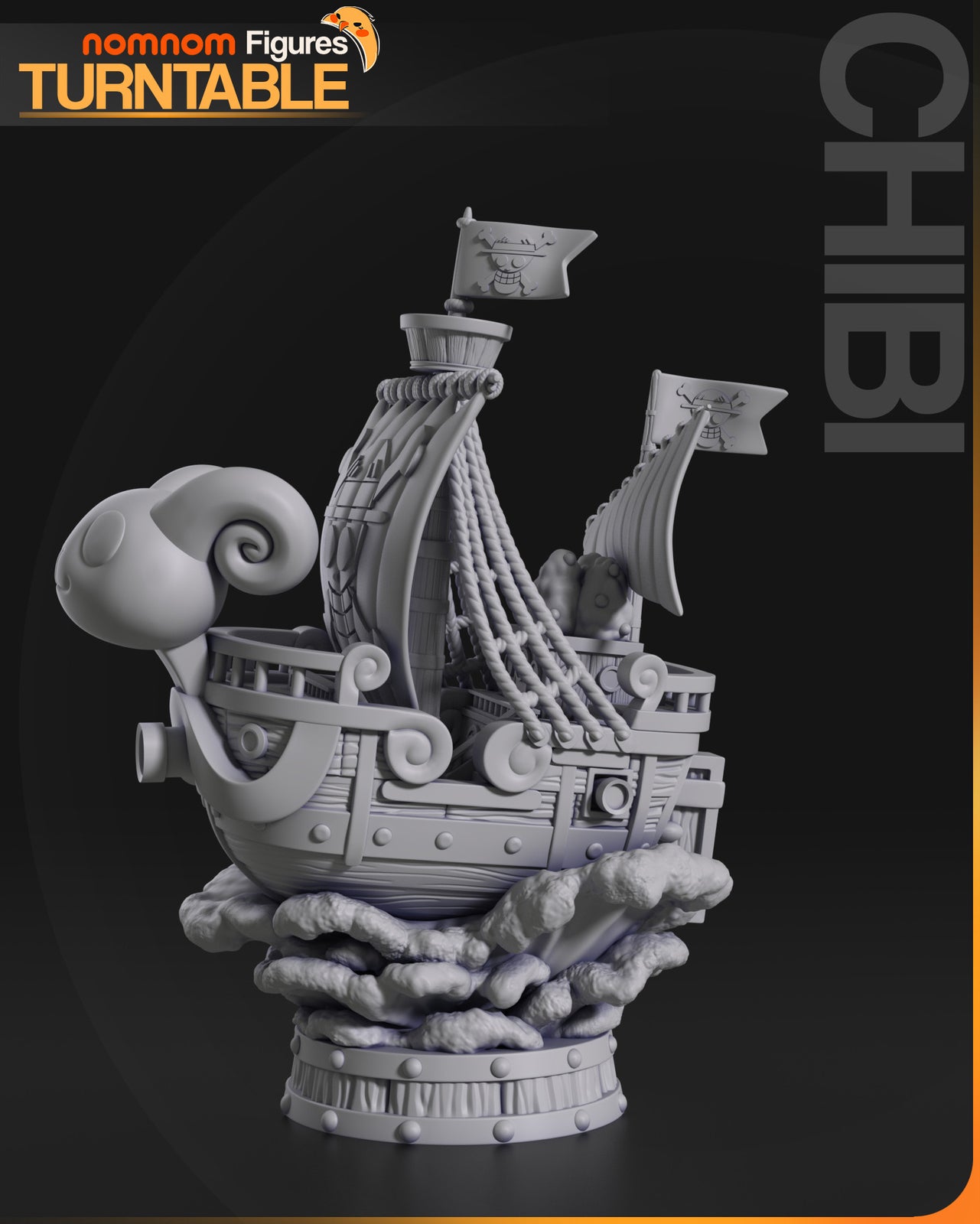 Unpainted-NomNom-Boat