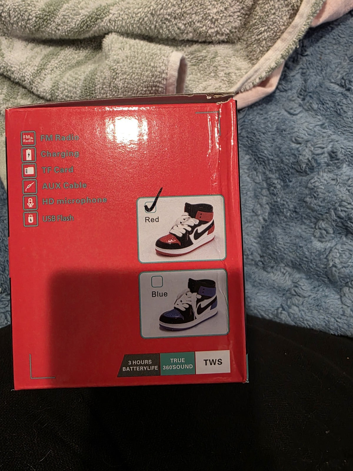 Aj1 Mini Bluetooth Speaker Red