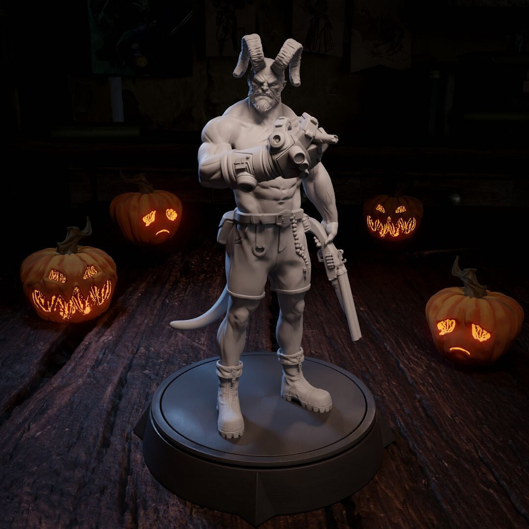 Unpainted RedBoy, the Hellraiser (HERO)