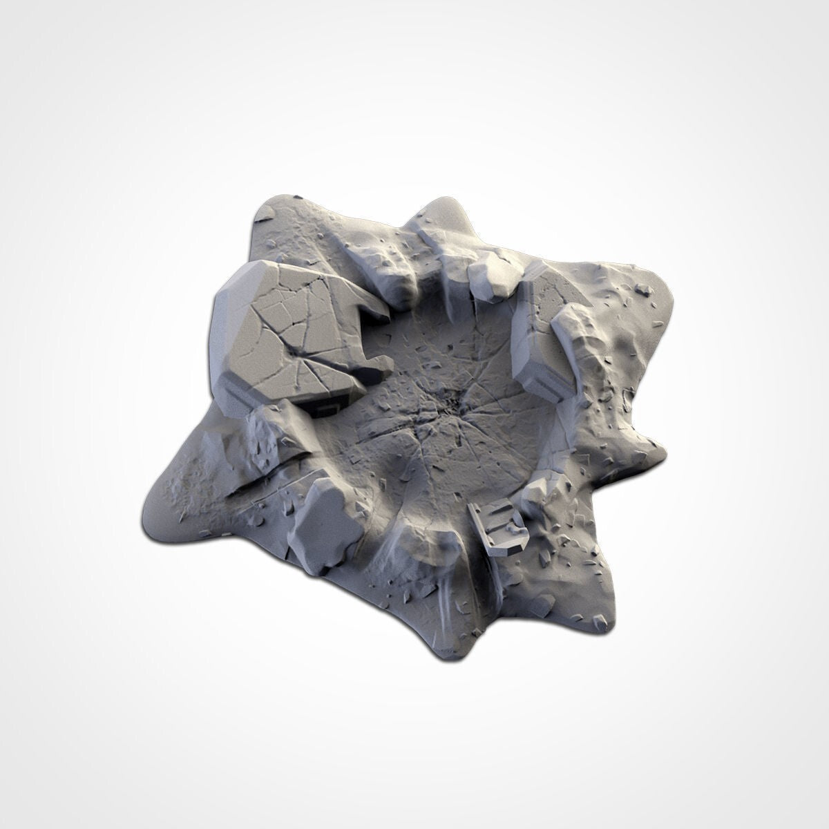 Unpainted CRATERS starfish