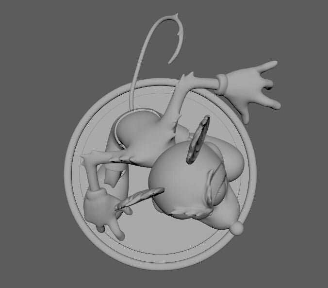 Unpainted Runaway Brain Mickey