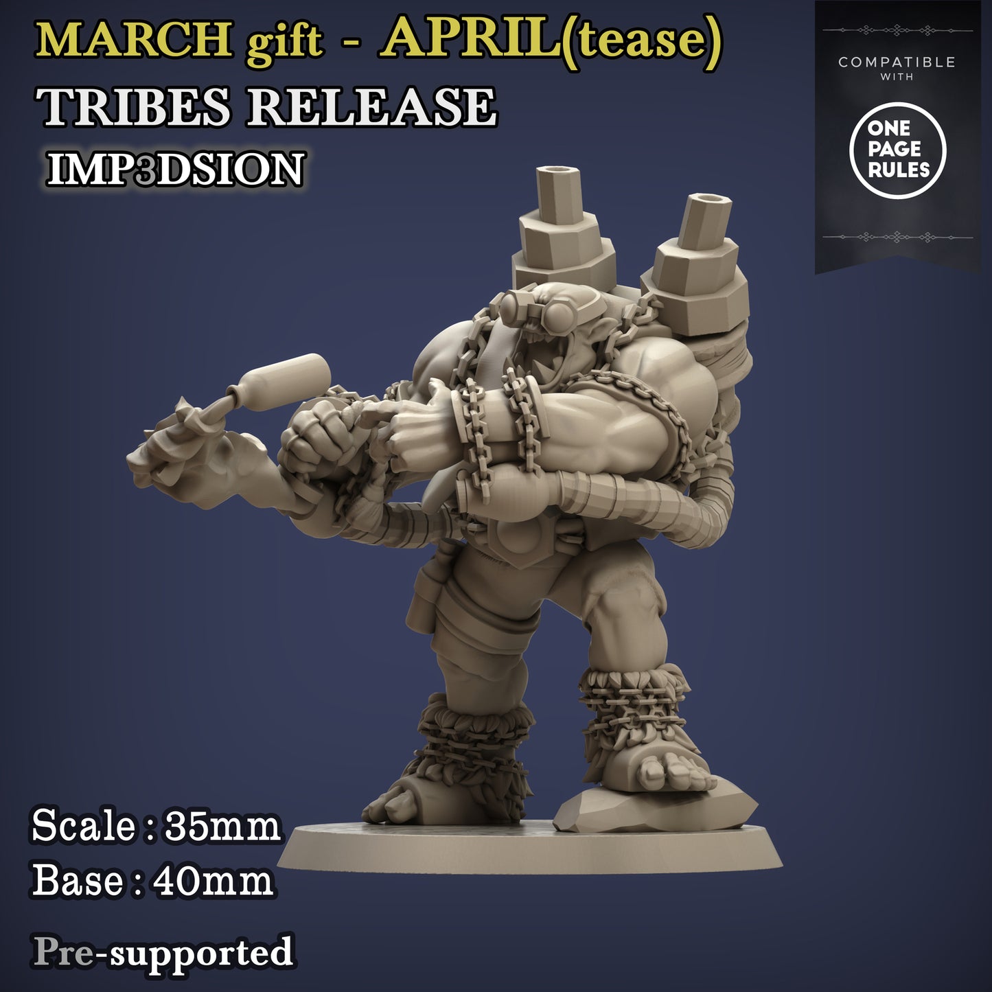 Unpainted Flamezitter set of 5