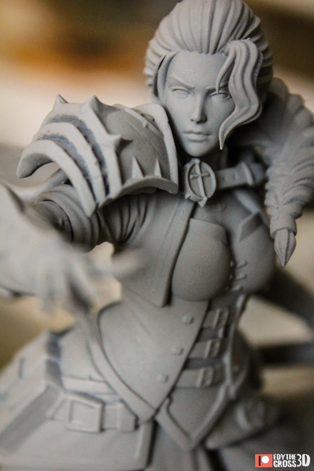 Unpainted Nom Nom Jaina Proudmore WOW
