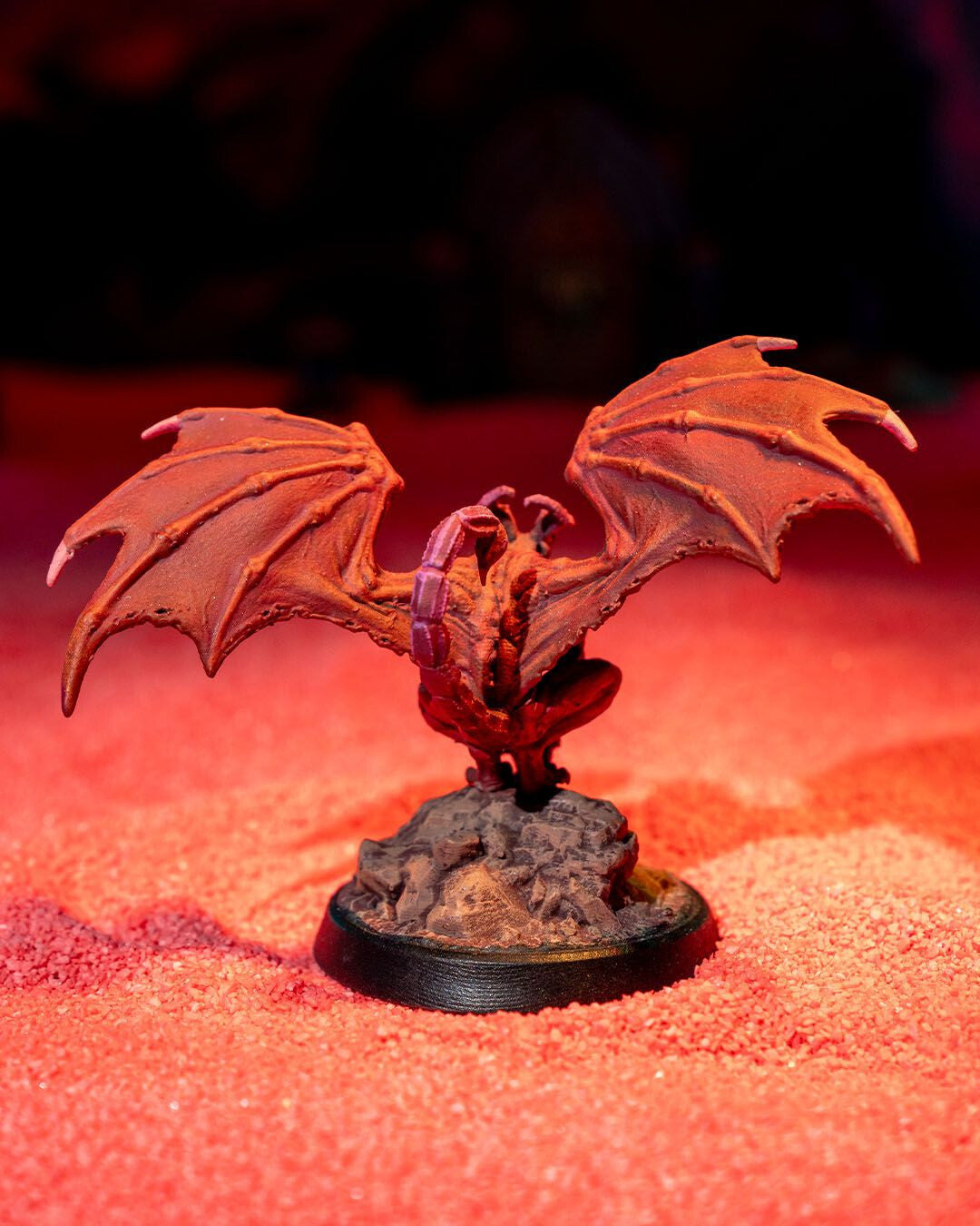 Unpainted Winged Demon