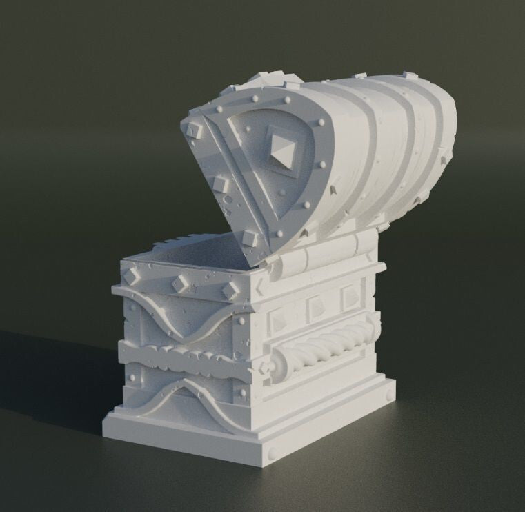 Unpainted DnD Dice Box