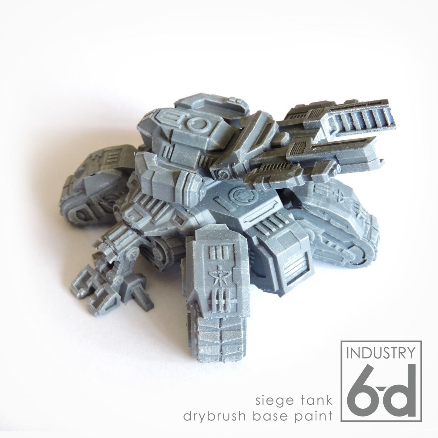 Unpainted Siege Tank