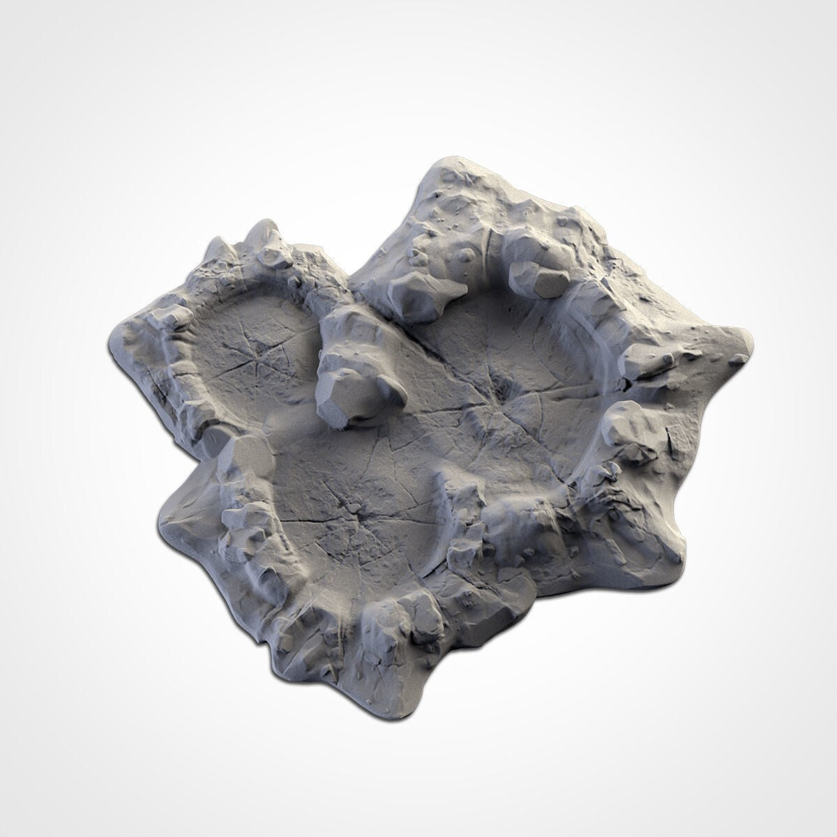 Unpainted CRATERS starfish