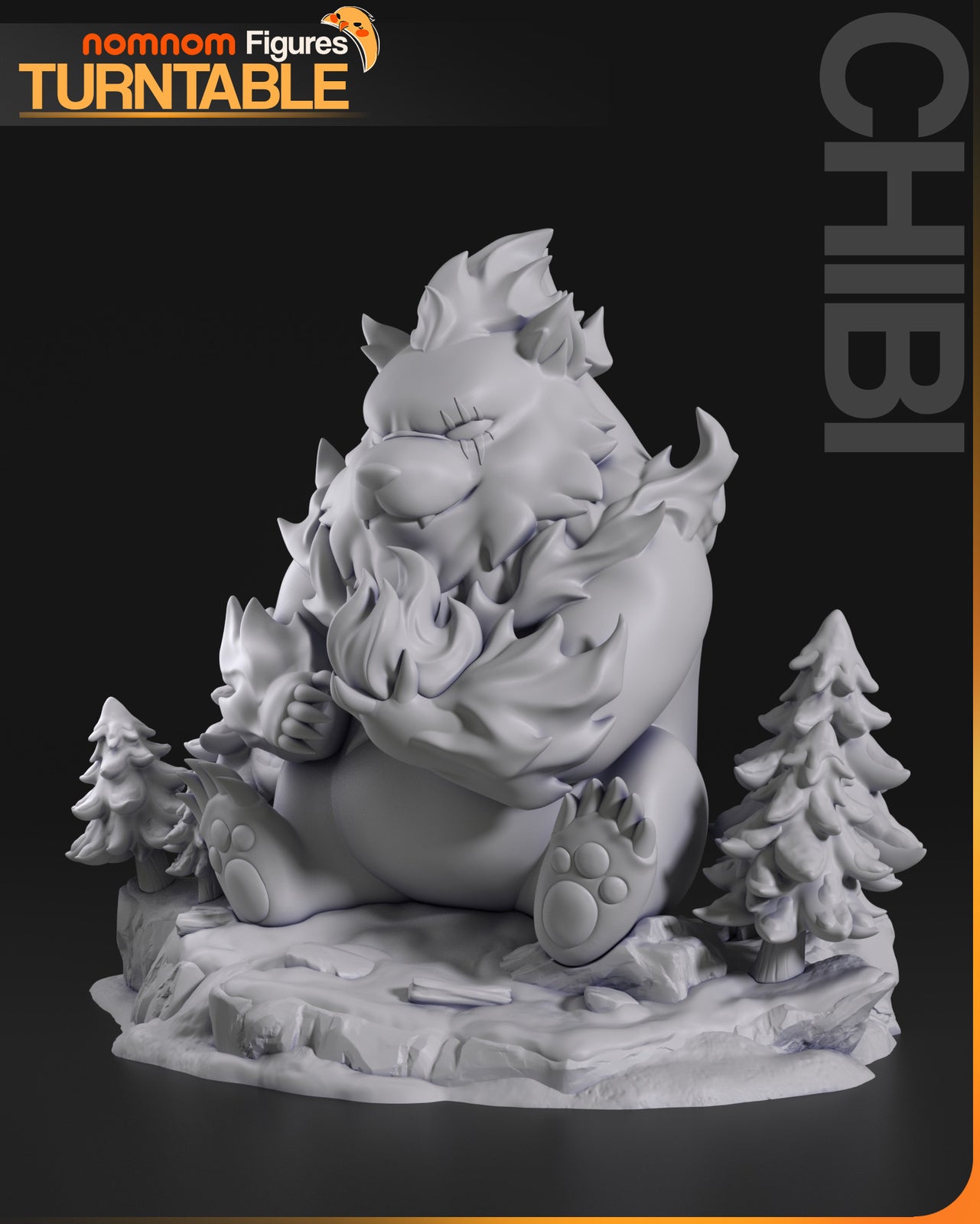 Unpainted Nom Nom Tank Solo Leveling